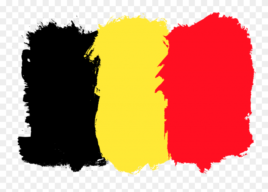 Of Png Transparent Onlygfx - Belgium Flag Png Clipart