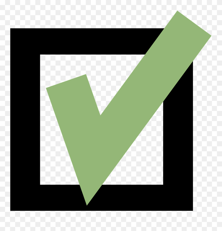 Transparent Check Mark Png - Clip Art