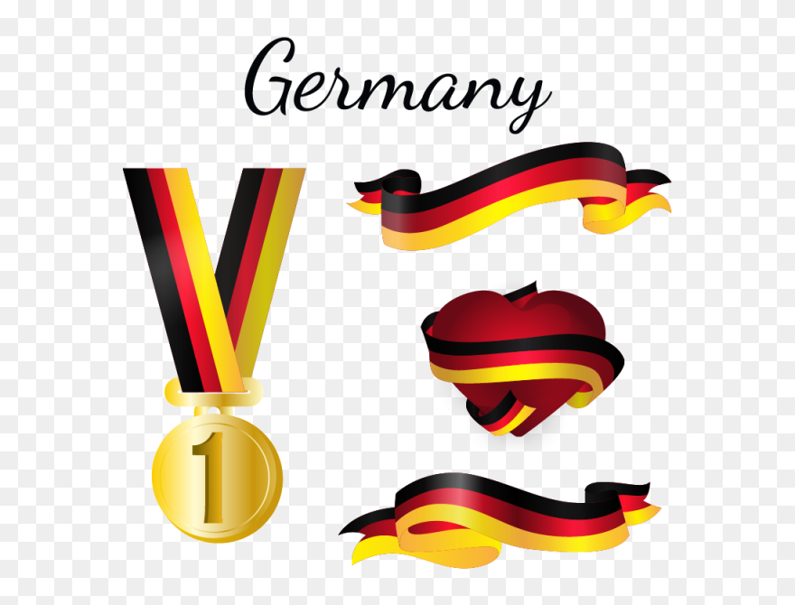 Germany Clipart Artwork - Pakistan Independence Day Ribbon Png Transparent Png
