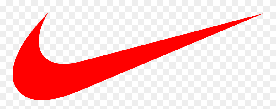 Air Force Nike Swoosh Logo Brand - Red Nike Logo Transparent Clipart
