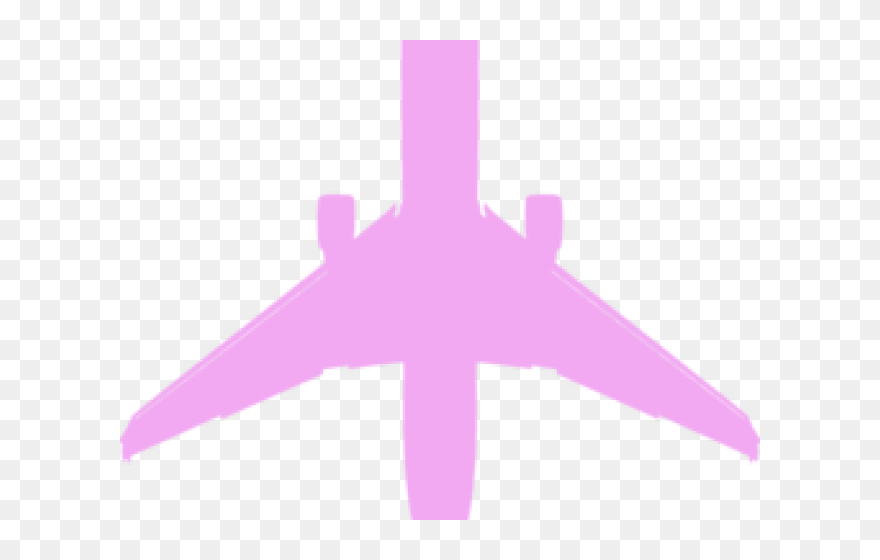 Transparent Airplane Window Clipart - Plane Silhouette - Png Download