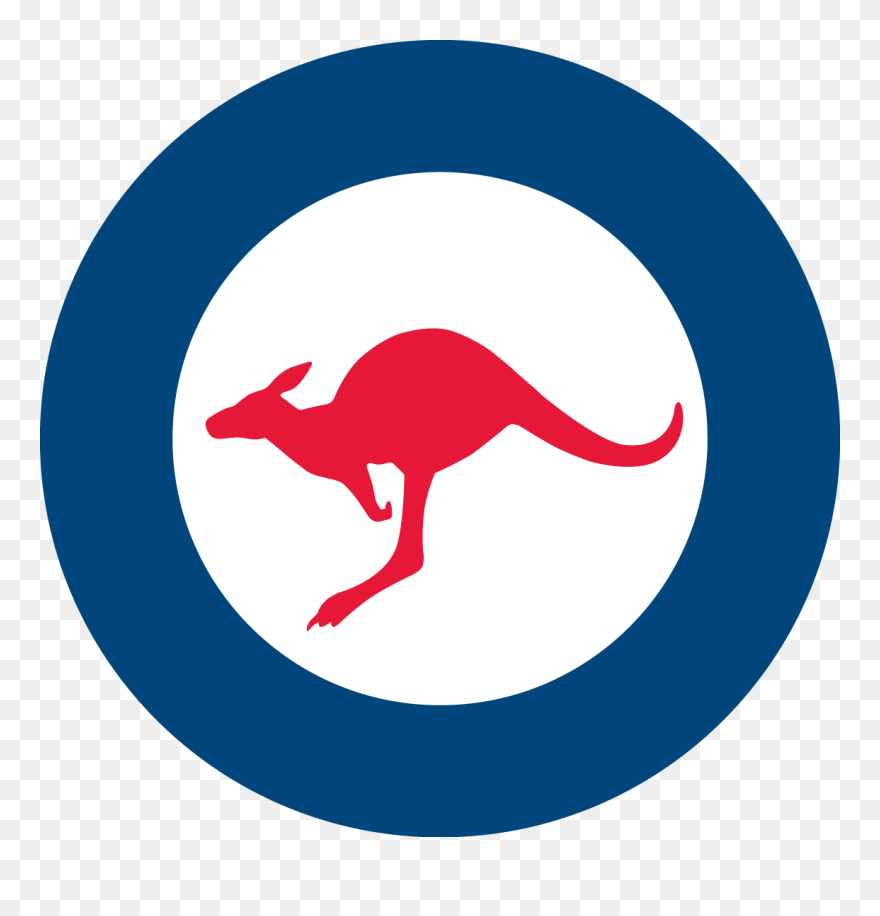 Kangaroo Clipart Aboriginal Kangaroo - Royal Australian Air Force - Png Download