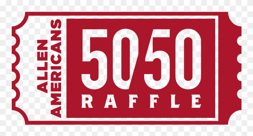 Allen Americans Hockey Club - 50 50 Raffle Clipart