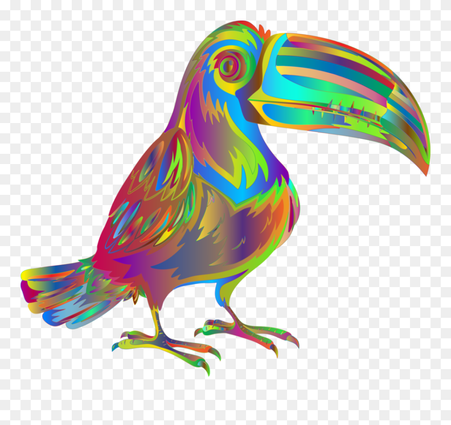 Bird,toucan,piciformes - Toucan Surreal Clipart