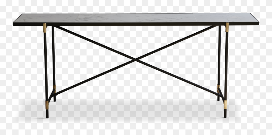 Console White Marble Packshot Png With Shadow - Handvärk Console By Emil Thorup Table Black Frame Clipart