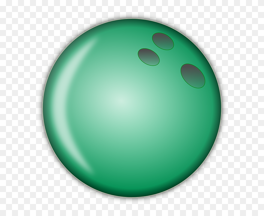 Bowling Ball, Ball, Bowl, Bowling, Sphere, Marble - Transparent Background Bowling Ball Clipart - Png Download