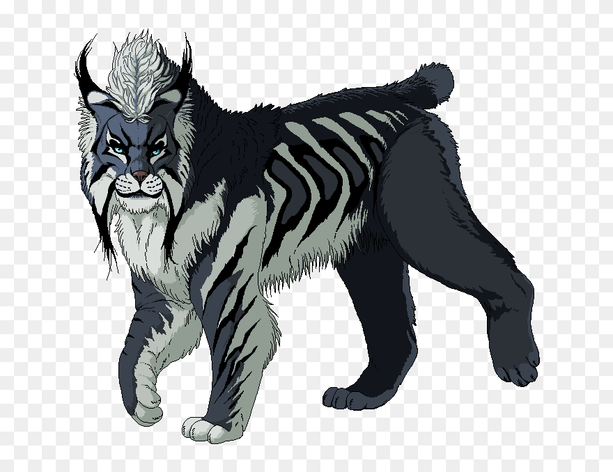 Lynx Clipart Feral Cat - Cat Yawns - Png Download