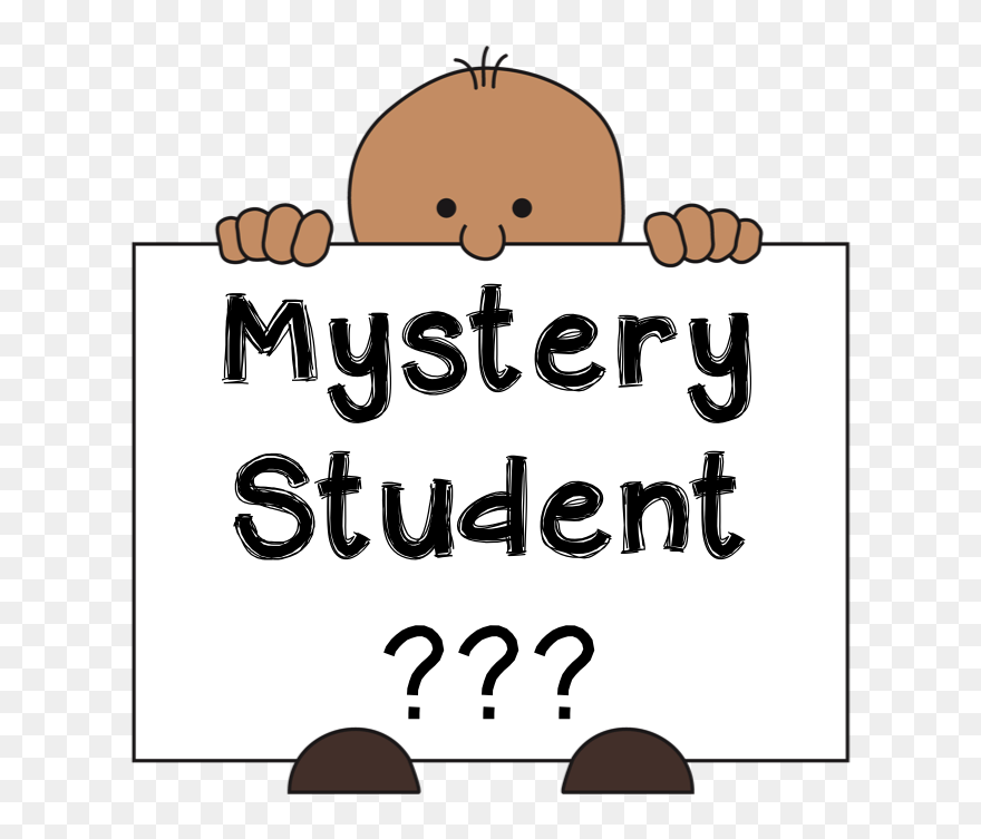 Mystery Test Review Spark - Mystery Student Clipart - Png Download