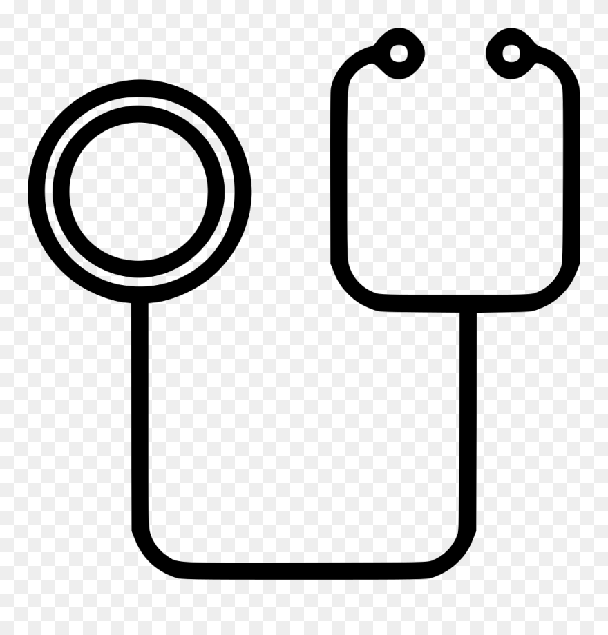 Stethoscope Medical Tool Heart Beat - Circle Clipart
