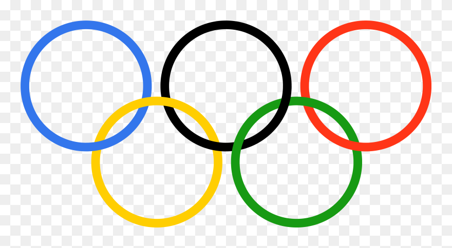 Olympic Lessons For Better Health - Transparent Background Olympic Rings Clipart