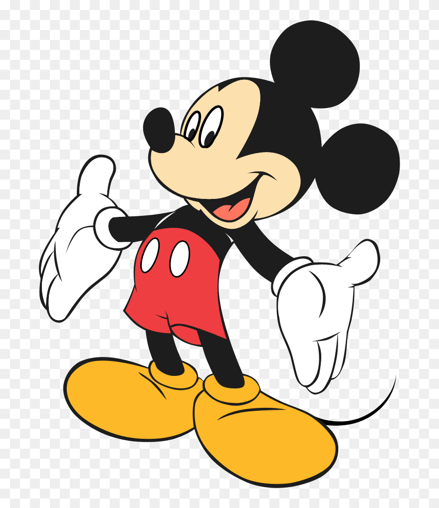 Mickey Mouse Minnie Mouse Vector Graphics Logo Image - Mickey Mouse Sticker Clipart