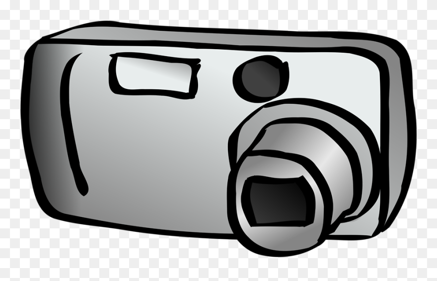 Camera Lens Clip Art - Clipart Digital Camera - Png Download