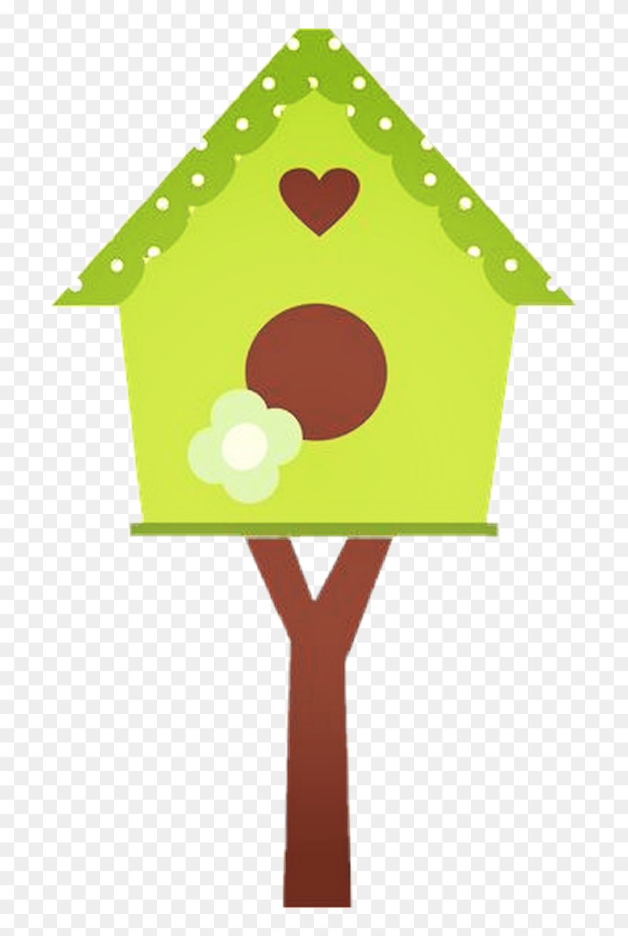 #treehouse - Cute Bird House Clipart - Png Download