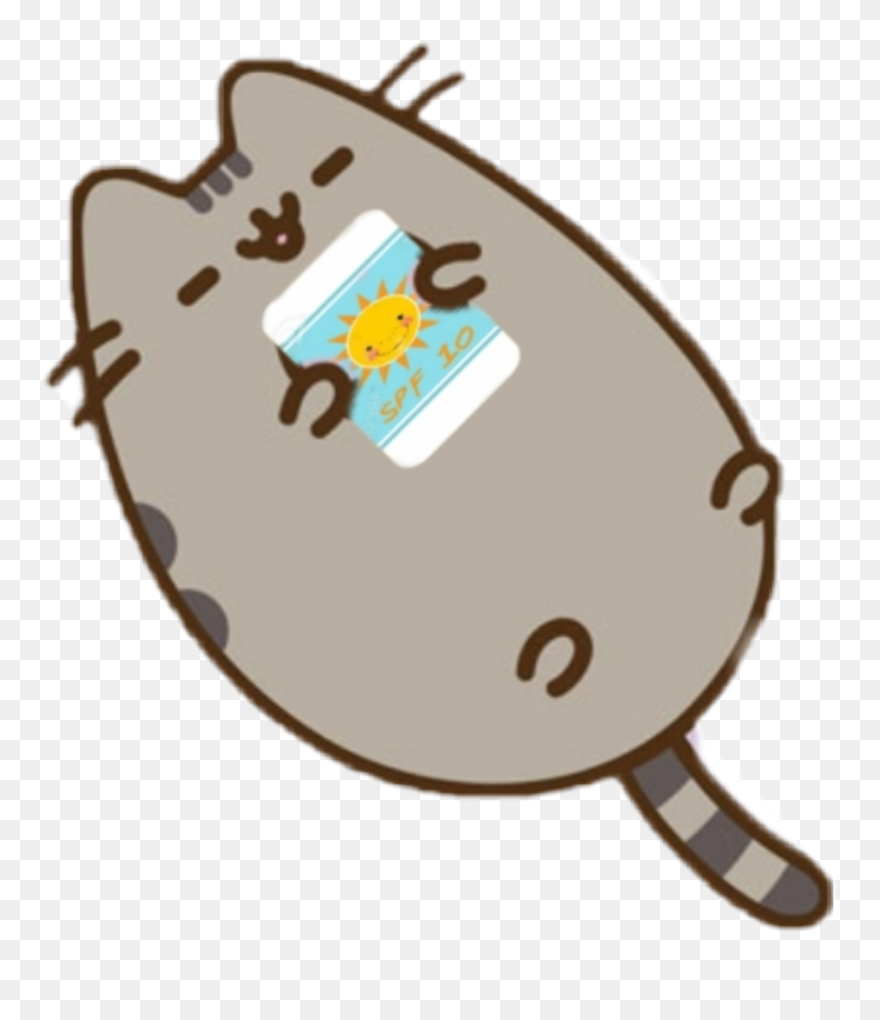 Kawaii Pusheen Cat Drawing Clipart