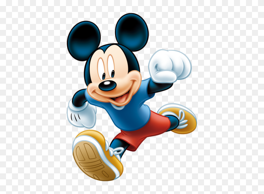 Collection Of 7 Mickey Mouse - Mickey Mouse Running Clipart