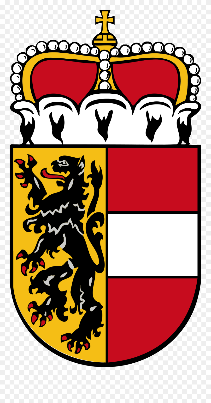 Transparent Ar15 Clipart - Salzburg Wappen - Png Download