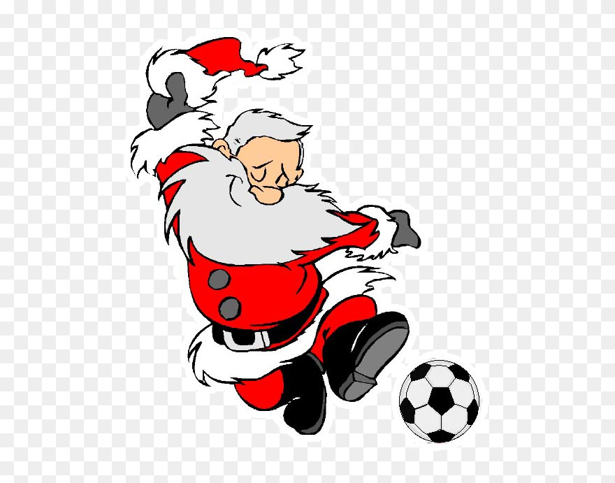 Dancing Santa Clipart