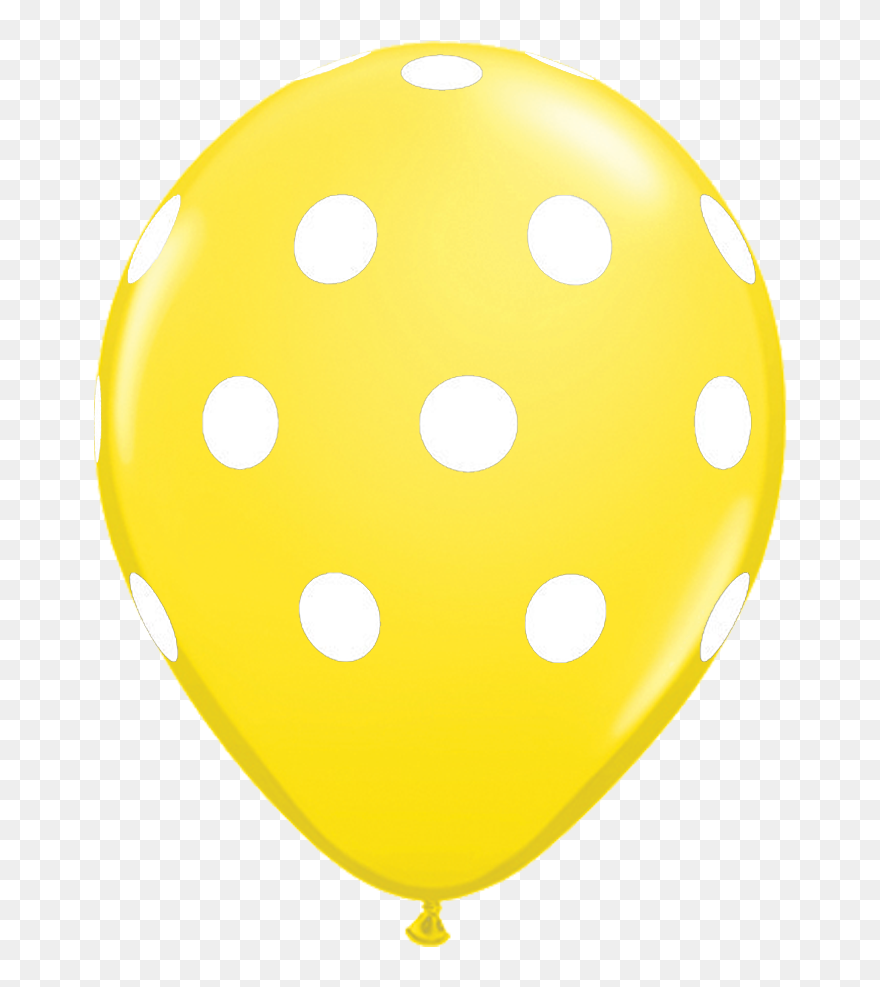 11 - Polka Dot Balloons Blue Clipart