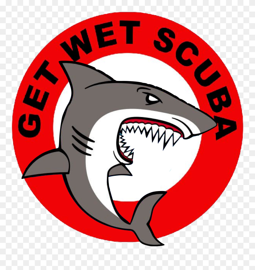 Transparent Open Mouth Clipart - Great White Shark - Png Download