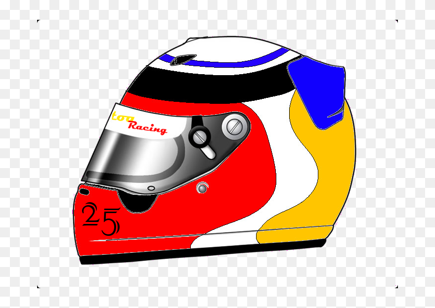 Helmet Template Clipart