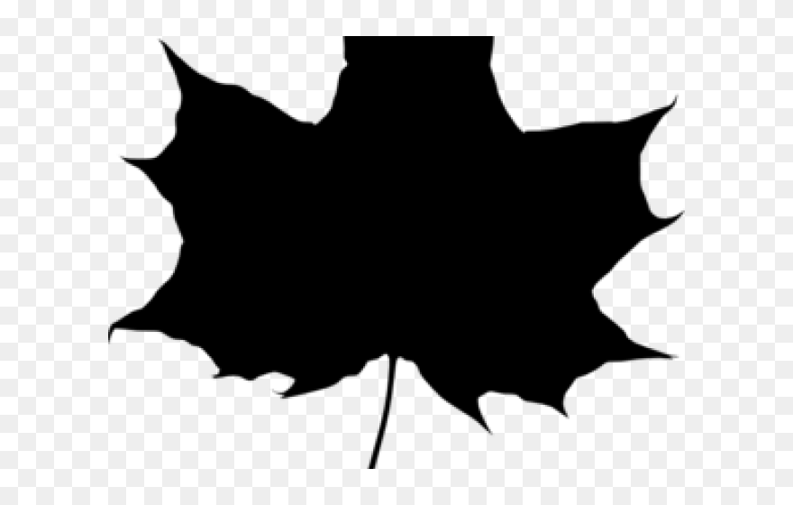 Silueta Hoja Dibujo Clipart