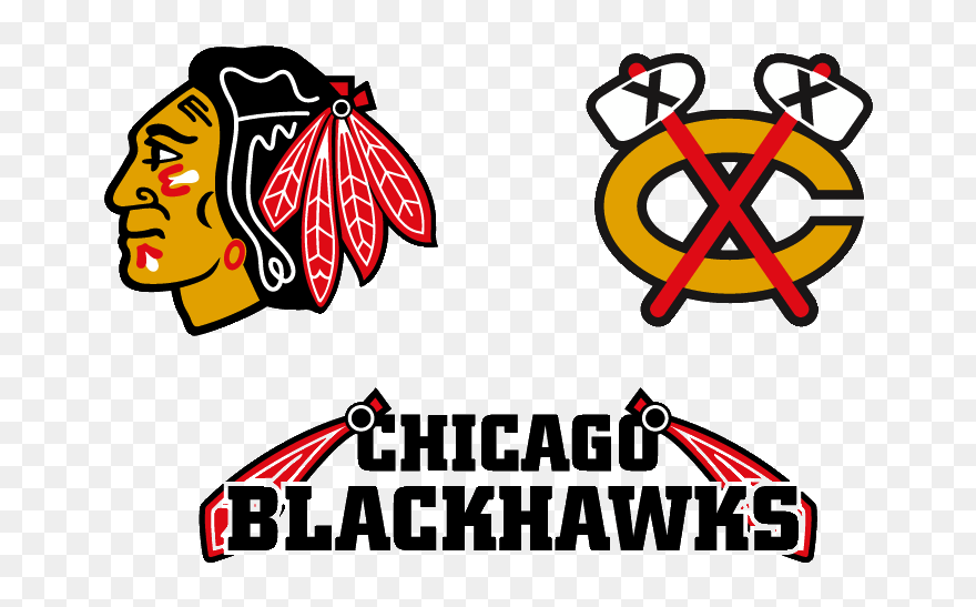 Chicago Blackhawks Logo Clip Art - Png Download