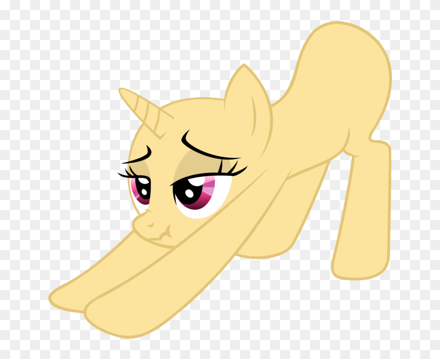 Unicorn Template By Luckysmores - Cartoon Clipart