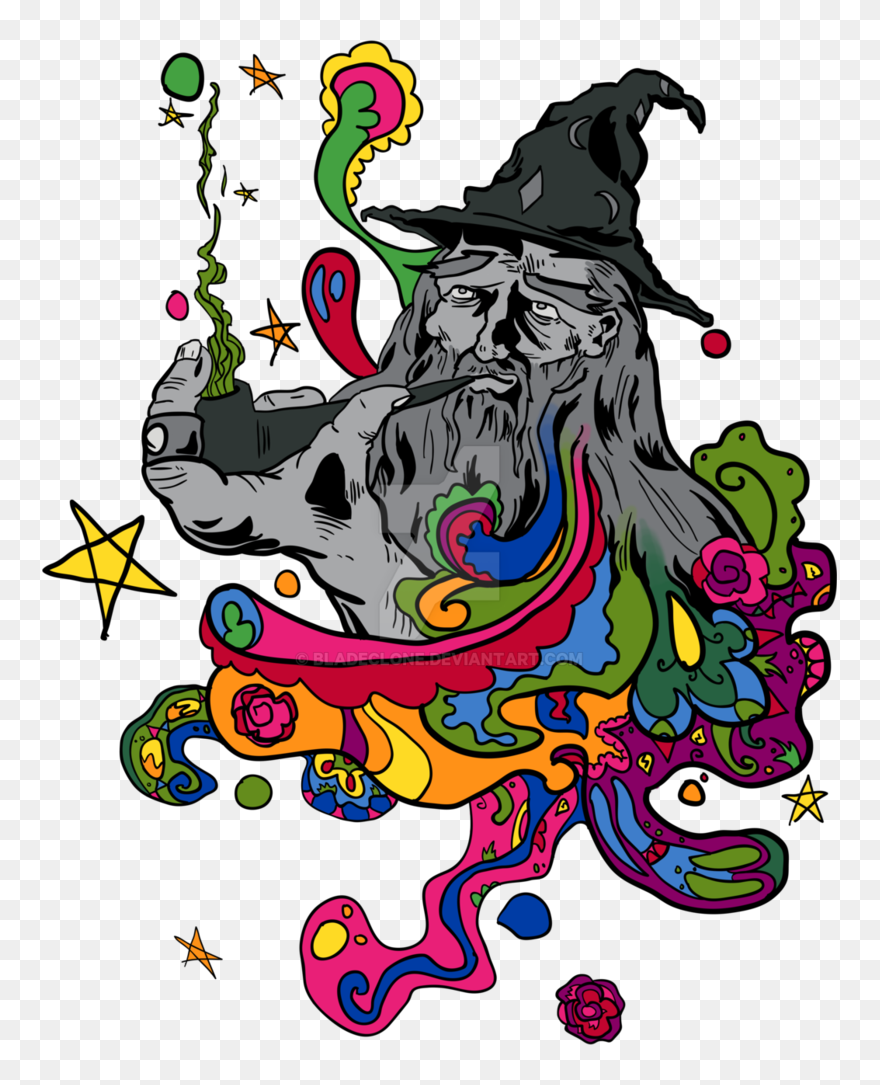 #freetoedit #freetoremix #wizard #wizardhat #hat #pipe - Smoking Wizard Clipart