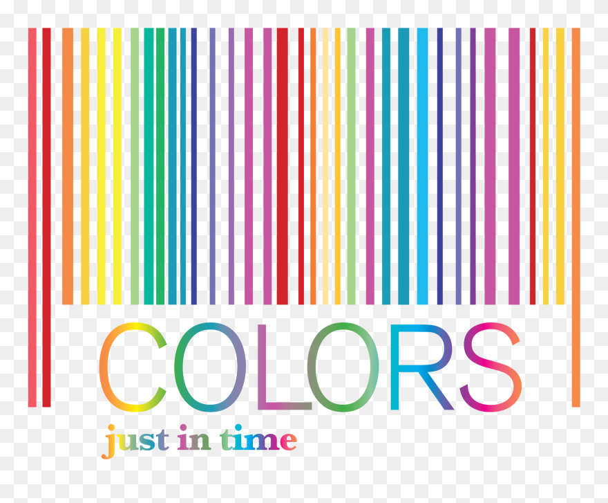 Barcode Clipart Clear Background - Color Barcode Logo Png Transparent Png