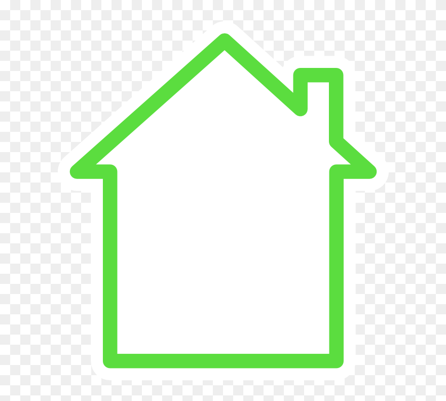 Qr Code House Template Clipart