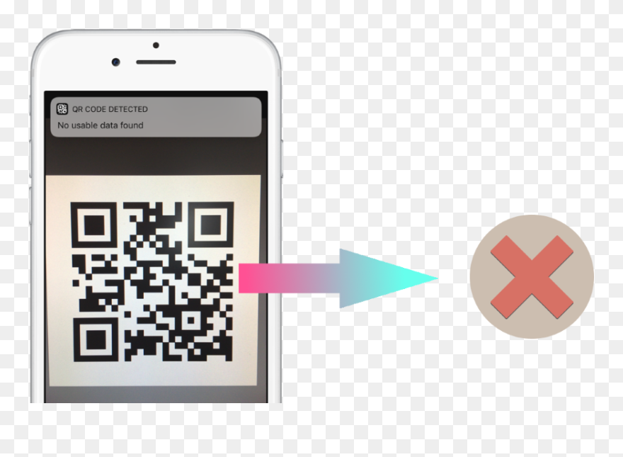 Mobile Deep Link To Non-installed App - Qr Code Clipart (#5653269 ...
