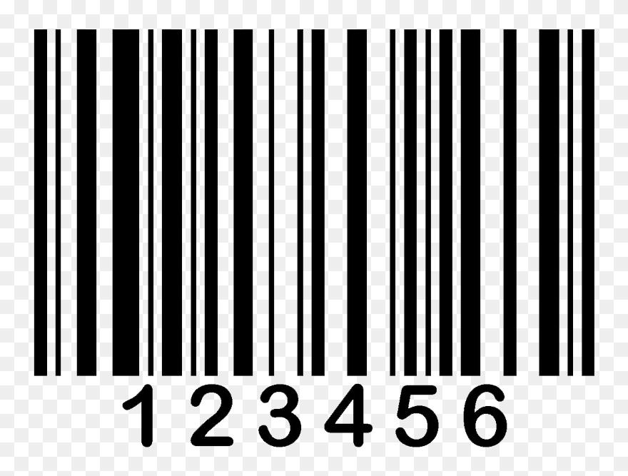Barcode Background Png Image - Simple Barcode Clipart