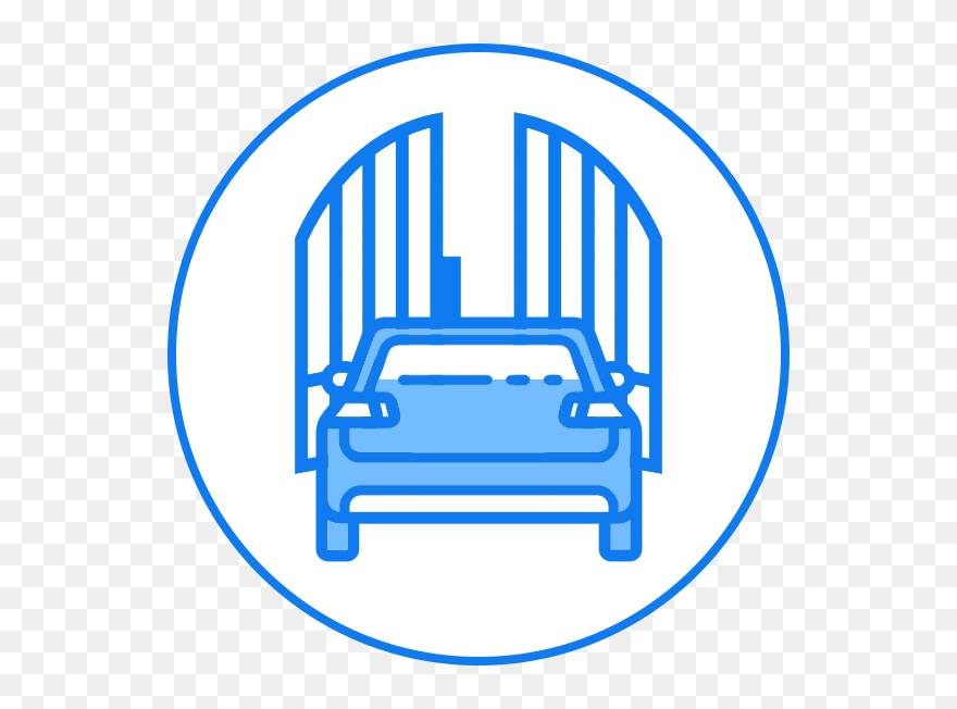 Campus Entry - Gates Svg Clipart