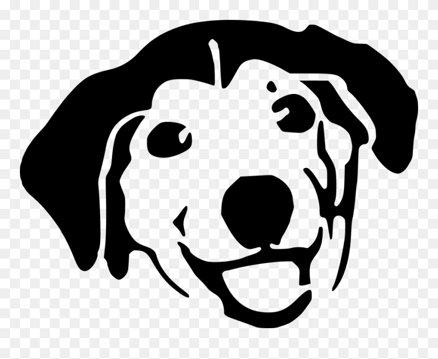 Boston Terrier Chihuahua Stencil Puppy Dog Breed - Dog Face Vector Png Clipart