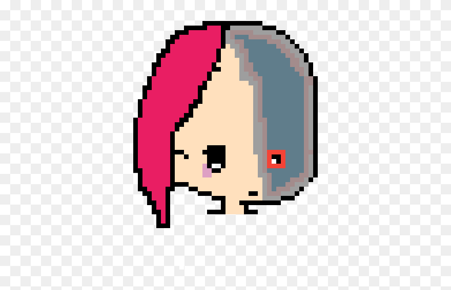 Smiley Face Pixel Art Minecraft Clipart