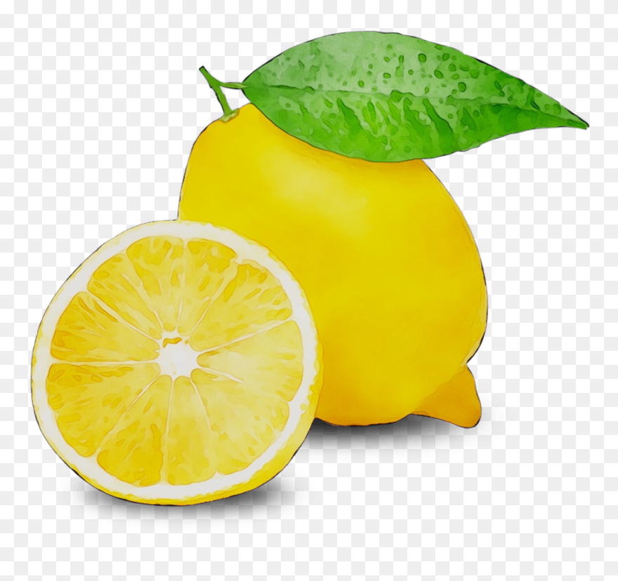 Lemon Vitamin C Vegetarian - Transparent Transparent Background Lemon Clipart