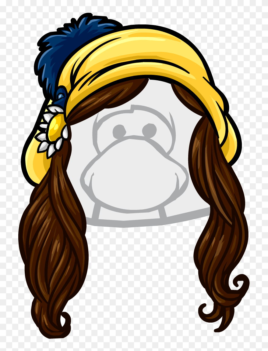 Club Penguin Wiki - Rare Club Penguin Hair Clipart