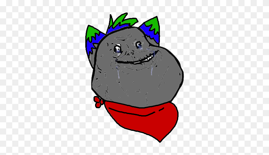 Rebel Forever Alone By Cartoon-heart On Clipart Library - Cartoon - Png Download