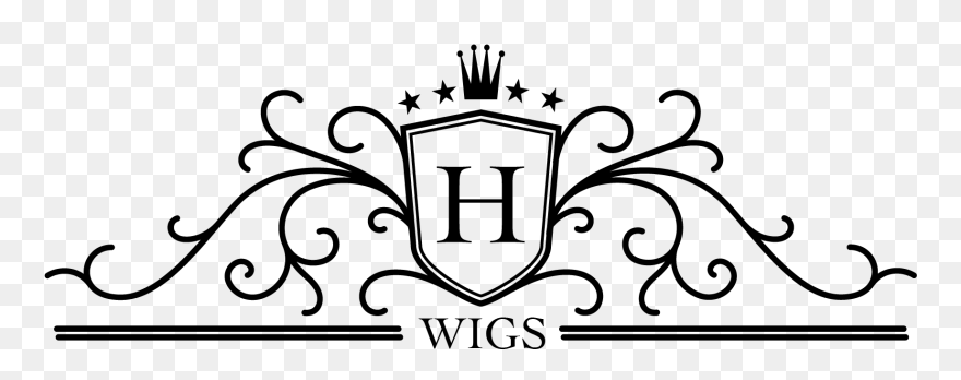 H Wigs Somptueuses Perruques De Luxe Clipart