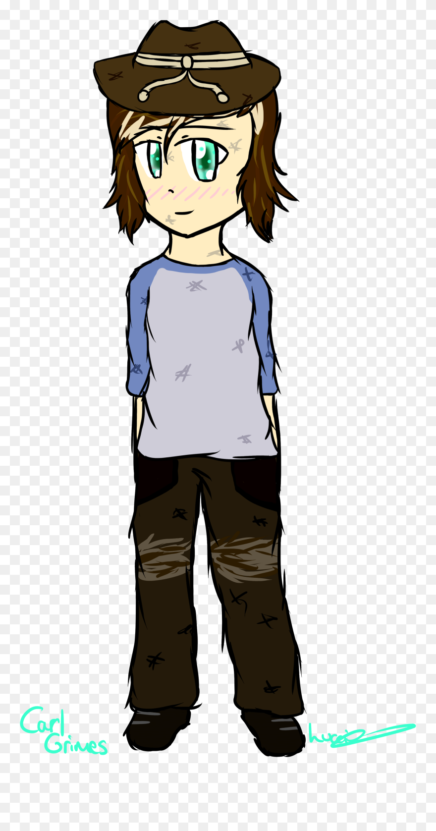 The Walking Dead Clipart Rick Grimes , Png Download - Cartoon Transparent Png