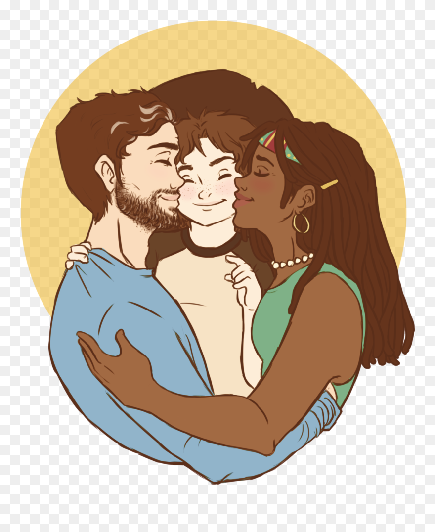 The Walking Dead Clipart Tumblr Transparent - Michonne X Rick Twd - Png Download