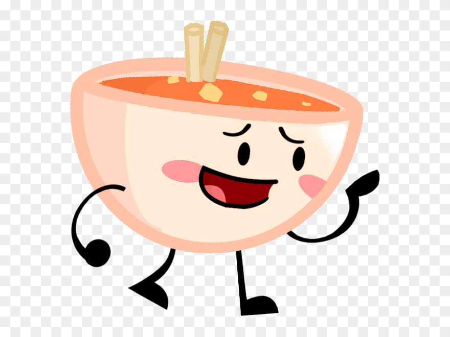 Transparent Bowl Of Soup Clipart - Bowl Of Soup Clipart Cartoon - Png Download