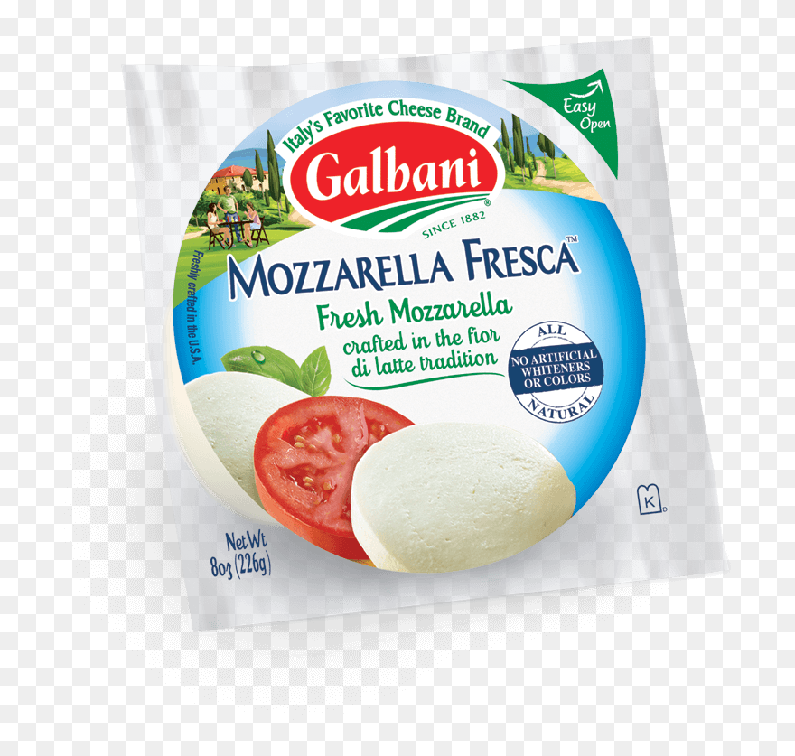 Galbani Mozzarella Ball 8 Oz Clipart , Png Download - Galbani Transparent Png
