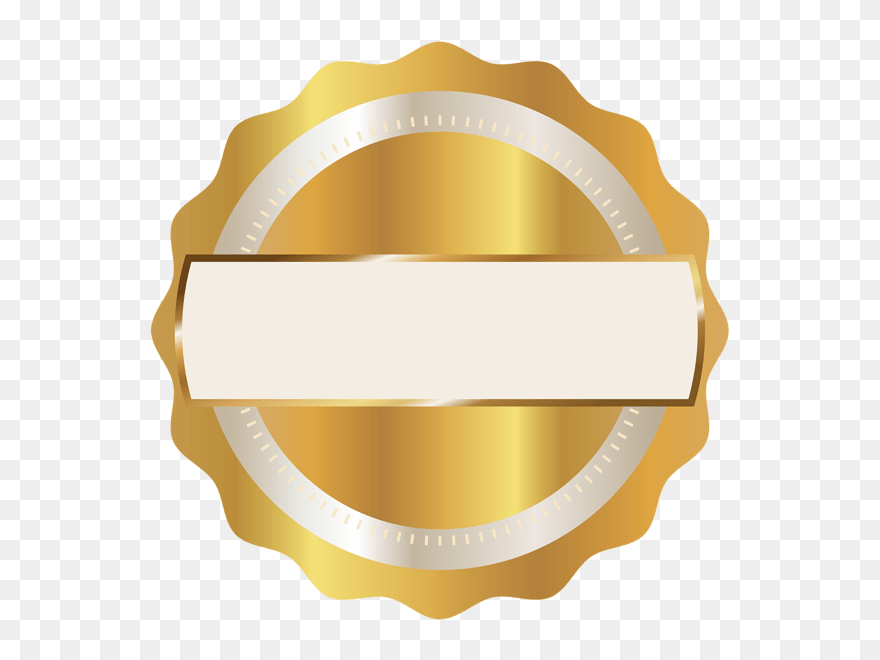 Crown Clipart Sash - Blue Ribbon Seal Png Transparent Png