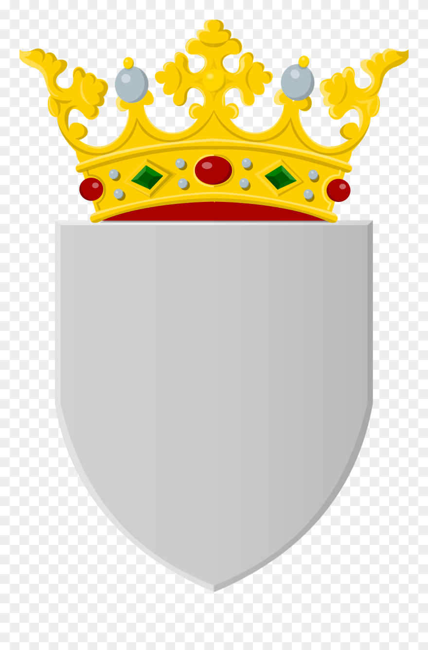 Crown On Shield Clipart