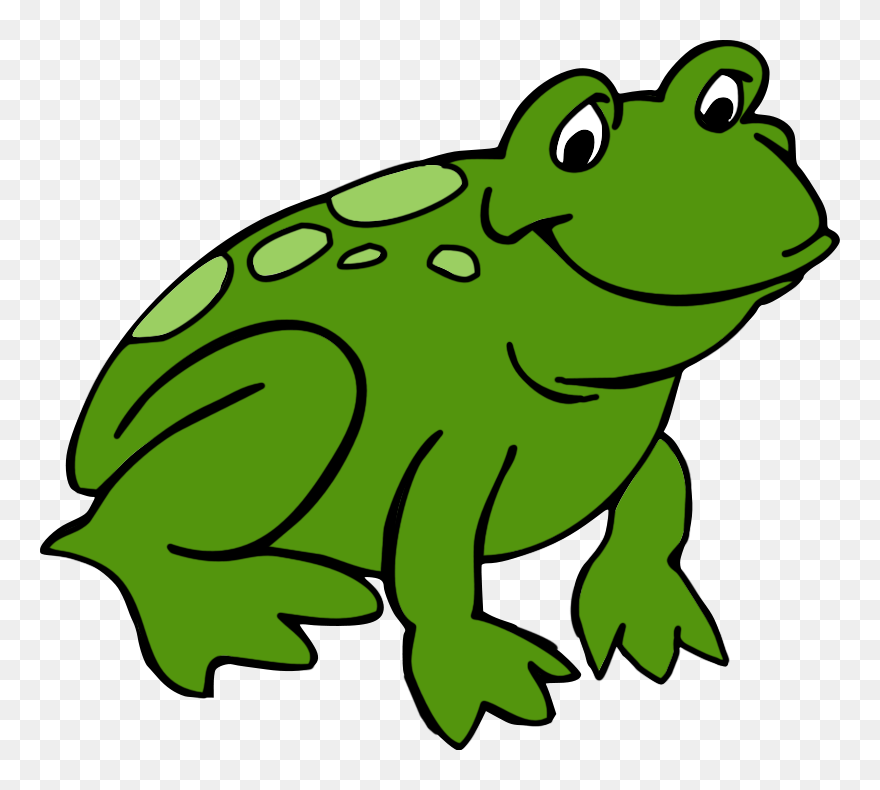 Frog Clip Art - Transparent Background Frog Clip Art - Png Download