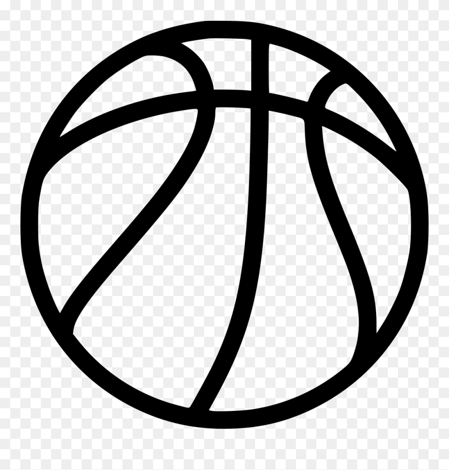 Basket Ball - Black Transparent Basketball Logo Clipart