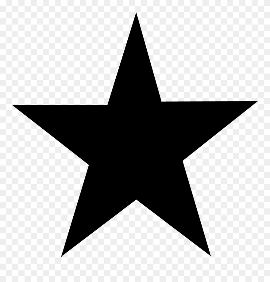 Transparent Clipart Star Shape - Transparent Background Star Png Clipart