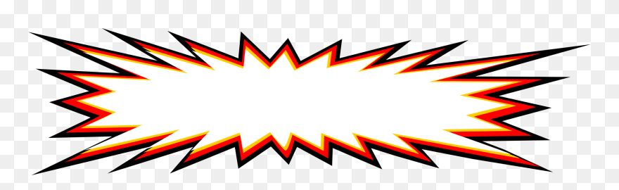 Explosion Banner Clipart