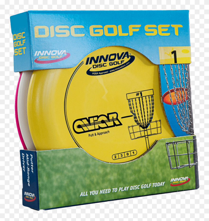 An Image Showing Innova Disc Golf Beginner Starter - Frisbee Games Clipart